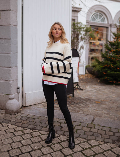 Mavira | Striped Sweater