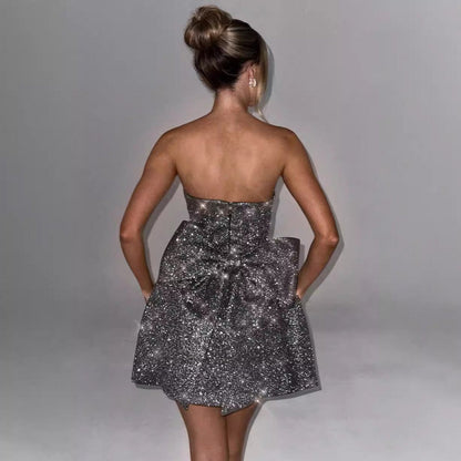 Elvie | Stylish sequinned cocktail dress